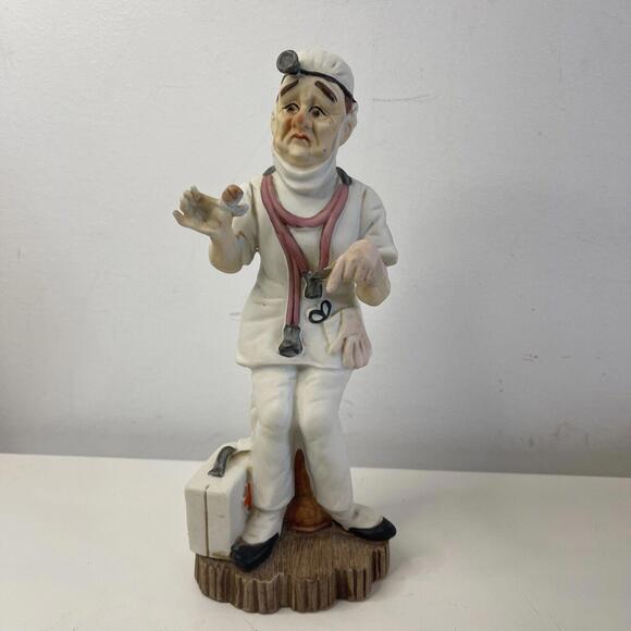 Vintage Geo Z. Lefton Surgeon, Doctor Ceramic figurine, Made In Japan 8" - Picture 1 of 5